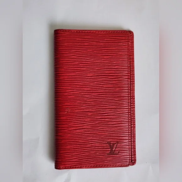 Louis Vuitton Red Epi Leather Wallet - Picture 1 of 9